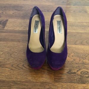 Steve Madden color block heels